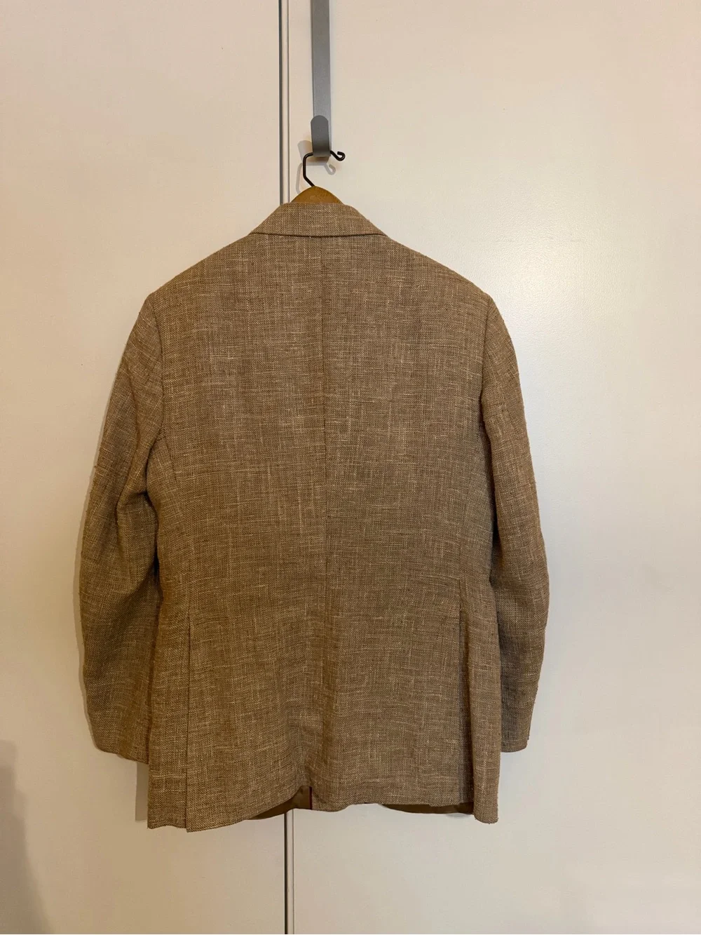 Haggar Brown Textured Sport Coat - Two-Button Blazer
